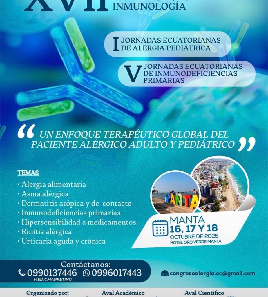 XVII congreso Ecuatoriano de Asma, Alergia e Inmunología
