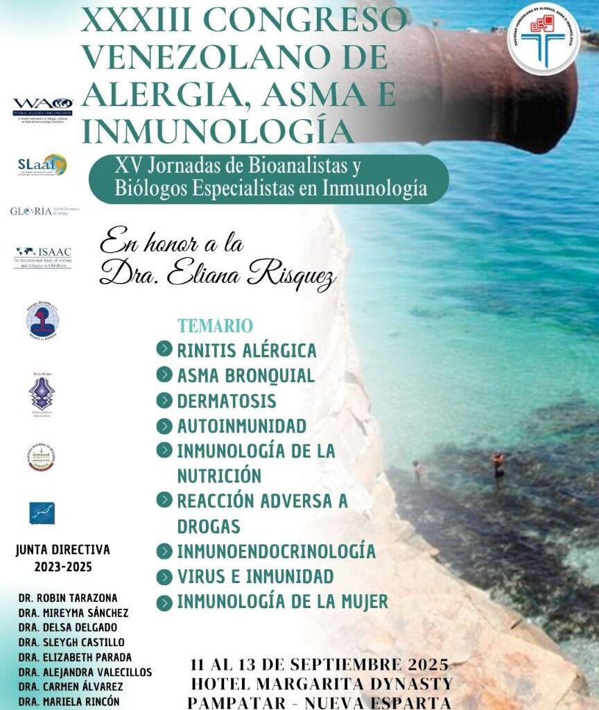 XXXIII Congreso Venezolano de Asma, Alergia e Inmunología