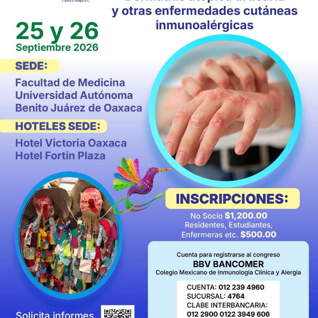 Reunión de Capítulo Sur-Sureste y III SUMMIT: Dermatitis atópica, urticaria y otras enfermedades cutáneas inmunoalérgicas